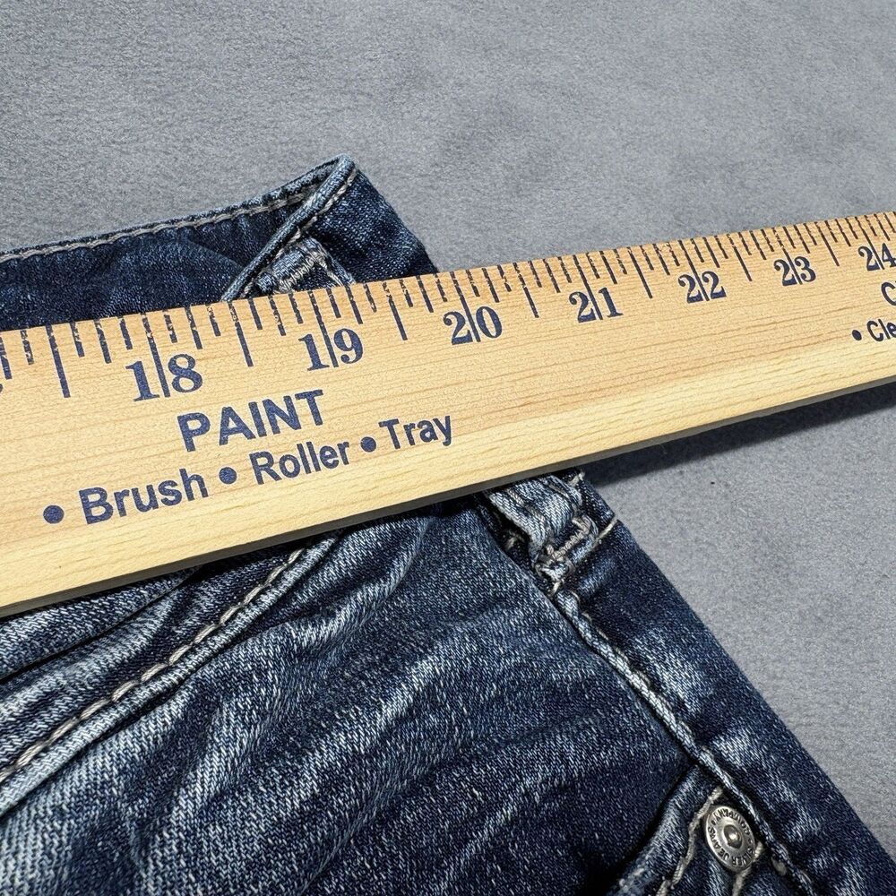 Silver Jeans Women's Boyfriend Jeans in Dark Blue Wash - Picture 8 of 10
